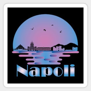 Napoli Naples Italy Italia Skyline Magnet